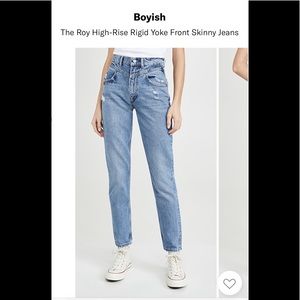 BOYISH ROY HIGH RISE YOLK JEANS
